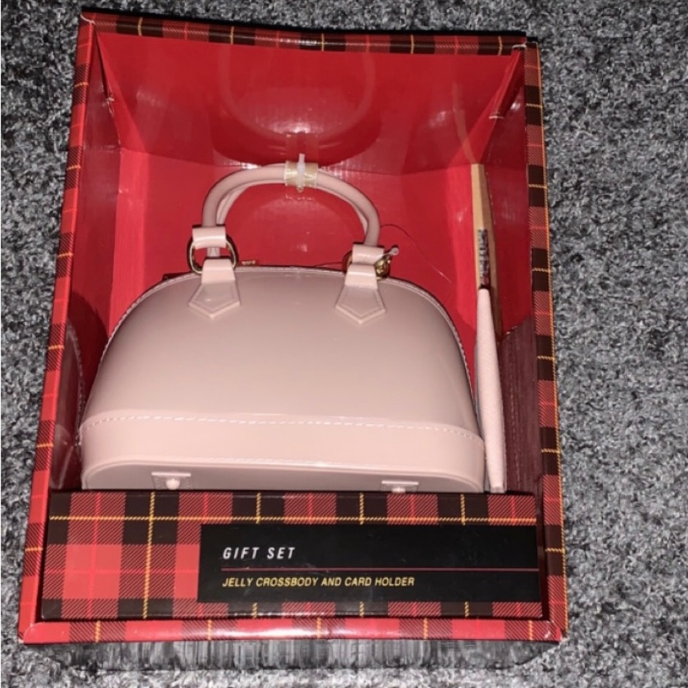 Jelly Crossbody and Card Holder gift set